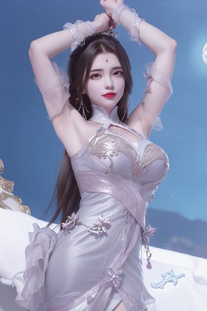 杨幂养了两个小鬼